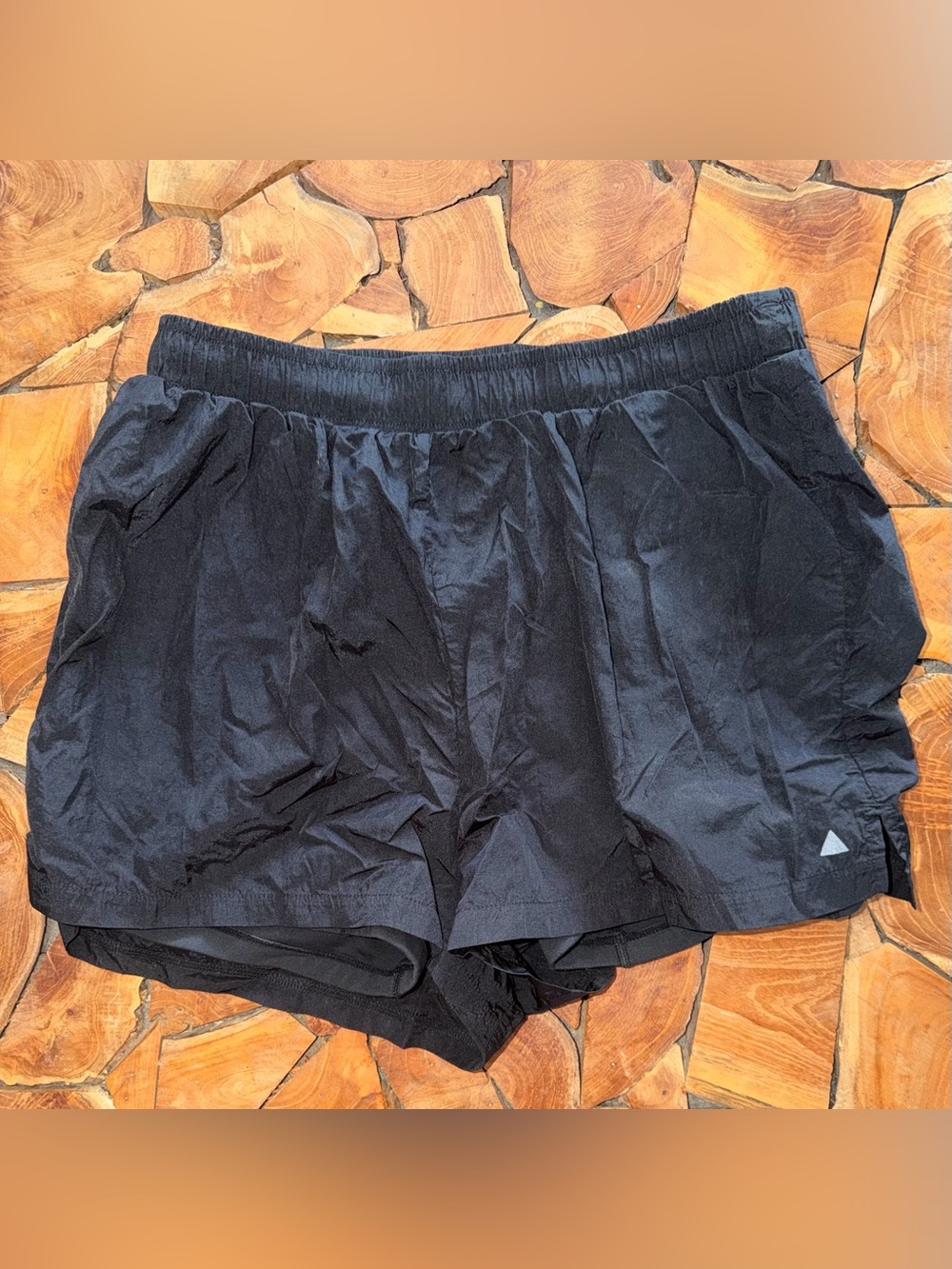 Vitality Black Performance Running Shorts Small